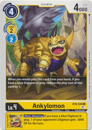 Ankylomon - BT8-036 C - Common