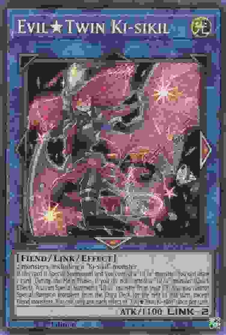 Evil Twin Ki-sikil - BLCR-EN096 - Secret Rare 1st Edition