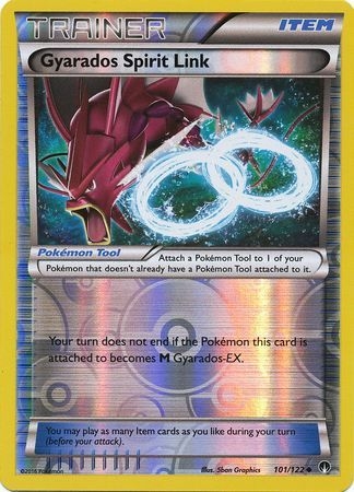 Gyarados Spirit Link - 101/122 - Uncommon Reverse Holo