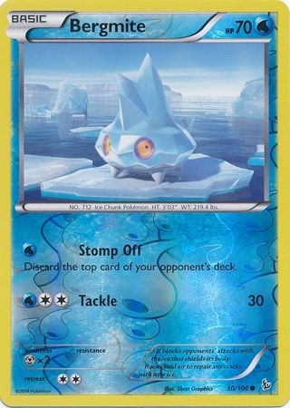 Bergmite - 30/106 - Common Reverse Holo