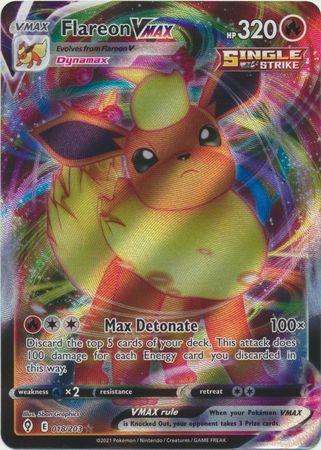 Flareon VMAX - 18/203 - Ultra Rare