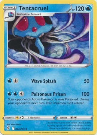 Tentacruel - 27/203 - Uncommon