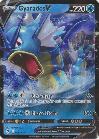 Gyarados V - 28/203 - Ultra Rare