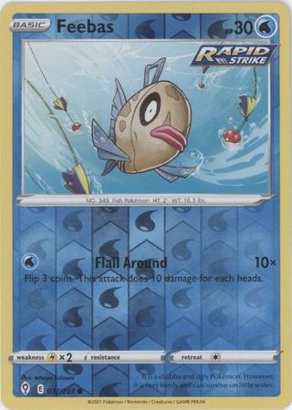 Feebas - 37/203 - Common Reverse Holo