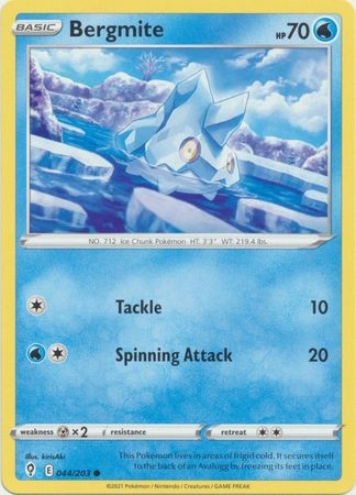 Bergmite - 44/203 - Common