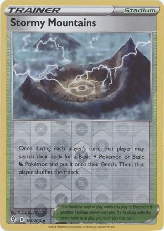 Stormy Mountains - 161/203 - Uncommon Reverse Holo