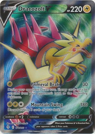 Dracozolt V - 178/203 - Full Art Ultra Rare