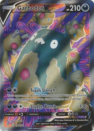 Garbodor V - 190/203 - Full Art Ultra Rare