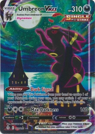 Umbreon VMAX - 215/203 - Alternate Art Secret Rare