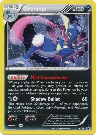 Greninja - XY24 - Holo Rare Promo