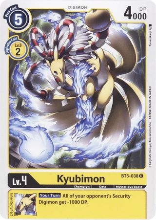 Kyubimon - BT5-038 - Common