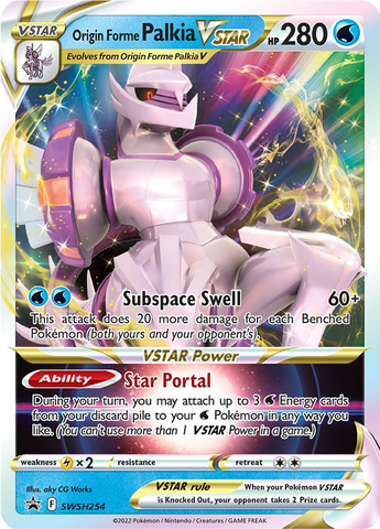 Origin Forme Palkia VSTAR - SWSH254 - Full Art Promo