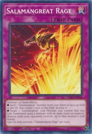 Salamangreat Rage - LD10-EN050 - Common 1st Edition