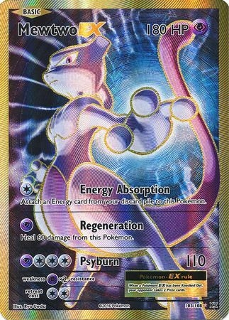 Mewtwo EX - 103/108 - Full Art Ultra Rare