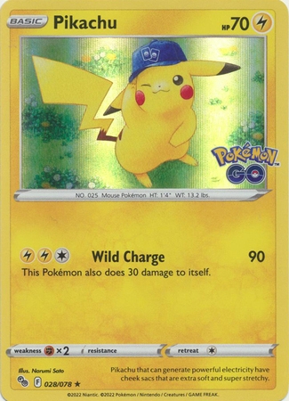 Pikachu - 028/078 - Holo Rare