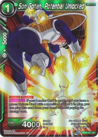 Son Gohan, Potential Unlocked - BT10-067 - Uncommon Foil