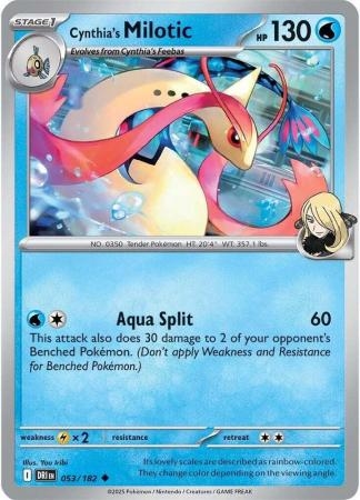 Cynthia's Milotic - 053/182 - Uncommon