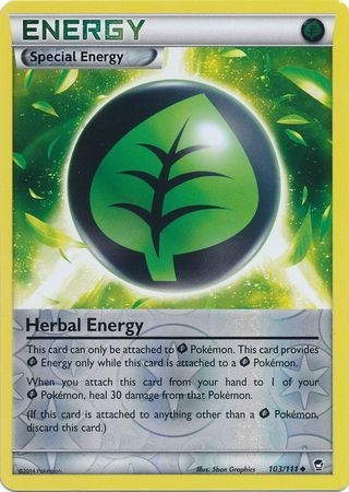 Herbal Energy - 103/111 - Uncommon Reverse Holo