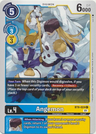 Angemon - BT8-024 C - Common