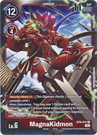 MagnaKidmon - BT6-017 - Rare