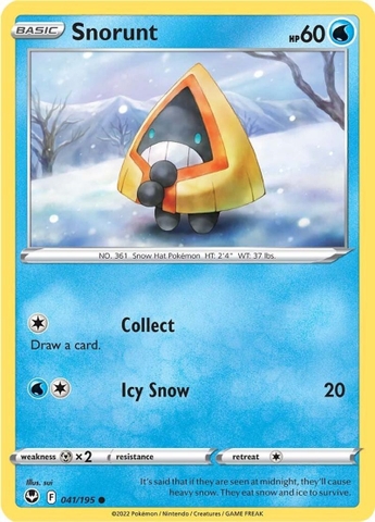 Snorunt - 041/195 - Common Reverse Holo