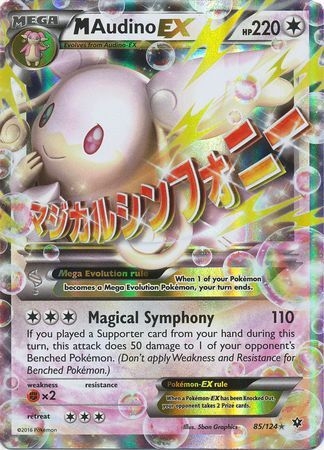 M Audino EX - 85/124 - Ultra Rare