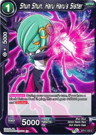 Shun Shun, Haru Haru's Sister - BT11-143 - Common