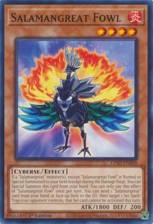 Salamangreat Fowl - LD10-EN048 - Common 1st Edition