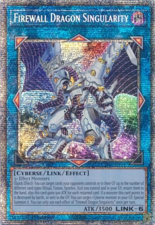 Firewall Dragon Singularity - CYAC-EN047 - Starlight Rare 1st Editon