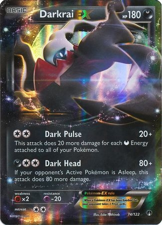 Darkrai EX - 74/122 - Ultra Rare
