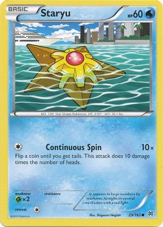 Staryu - 29/162 - Common