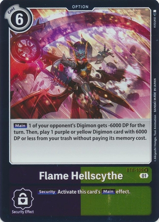 Flame Hellscythe - BT8-109 R - Rare