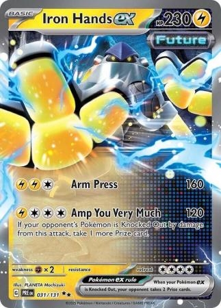 Iron Hands ex - 031/131 - Ultra Rare