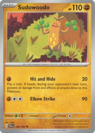 Sudowoodo - 109/193 - Uncommon