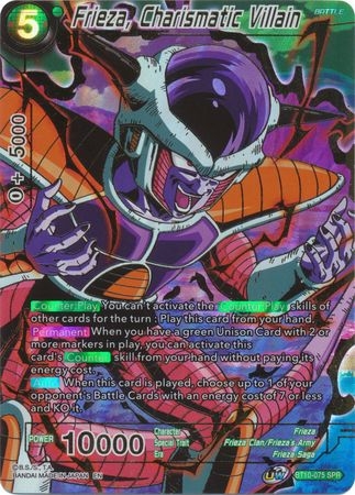 Frieza, Charismatic Villain - BT10-075 - Special Rare
