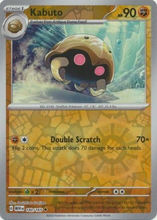 Kabuto - 140/165 - Uncommon Reverse Holo