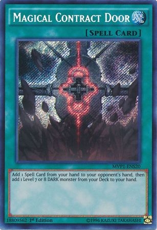 Magical Contract Door - MVP1-ENS20 - Secret Rare 1st Edition