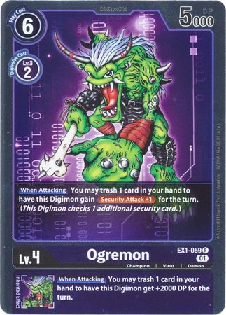 Ogremon - EX1-059 - Rare