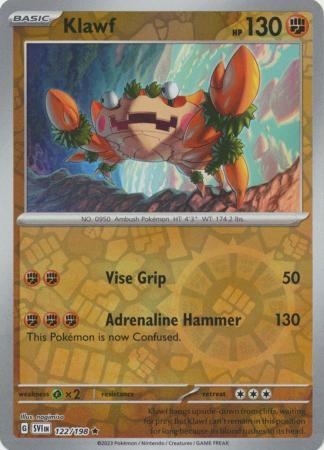 Klawf - 122/198 - Holo Rare Reverse Holo