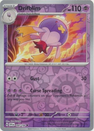 Drifblim - 090/198 - Uncommon Reverse Holo