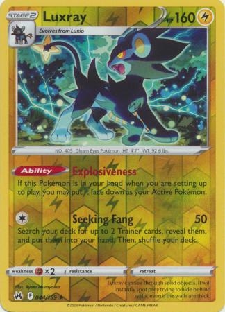 Luxray - 044/159 - Rare Reverse Holo