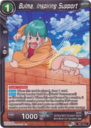 Bulma, Inspiring Support - EB1-50 - Common