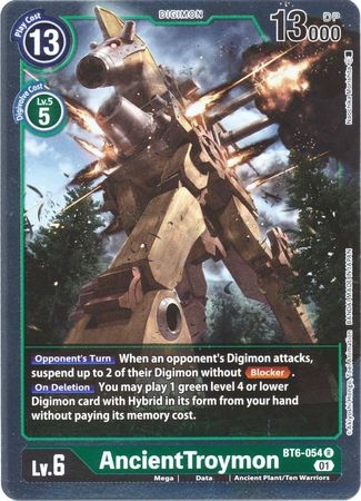 AncientTroymon - BT6-054 - Rare