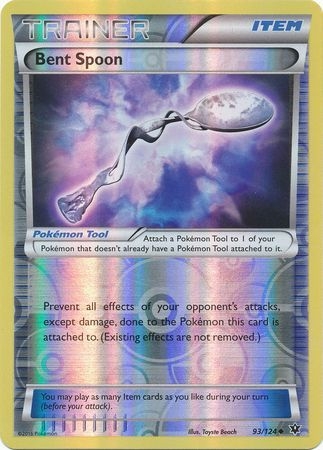 Bent Spoon - 93/124 - Uncommon Reverse Holo