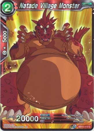 Natade Village Monster - BT15-018 - Common Foil