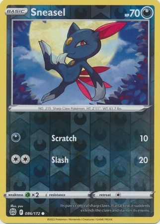 Sneasel - 86/172 - Common Reverse Holo