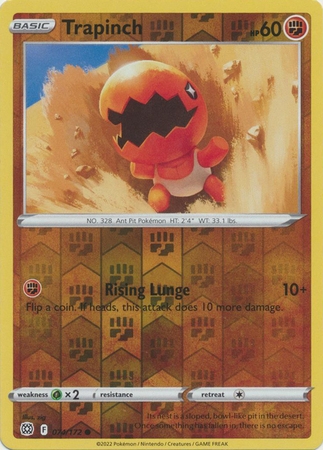 Trapinch - 74/172 - Common Reverse Holo