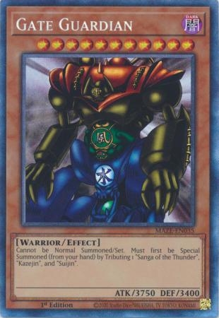 Gate Guardian - MAZE-EN035 - Collector's Rare 1st Edition