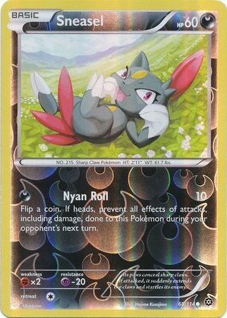 Sneasel - 60/114 - Common Reverse Holo