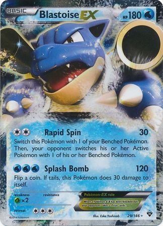 Blastoise EX - 29/146 - Ultra Rare